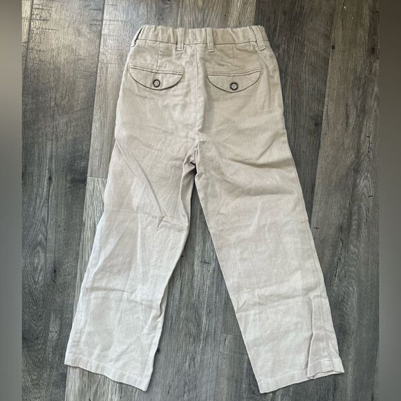 BOYS GAP KHAKI PANTS SIZE 7 - Picture 1 of 4